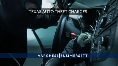 Texas auto theft charges
